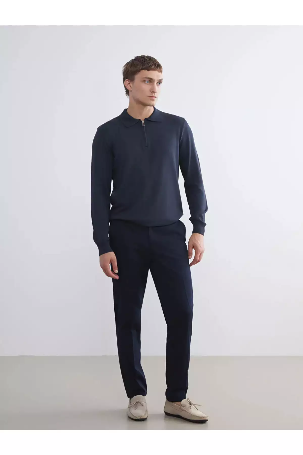 پلیور یقهدار مردانه از بافتنی برند LC Waikiki - 1039309562