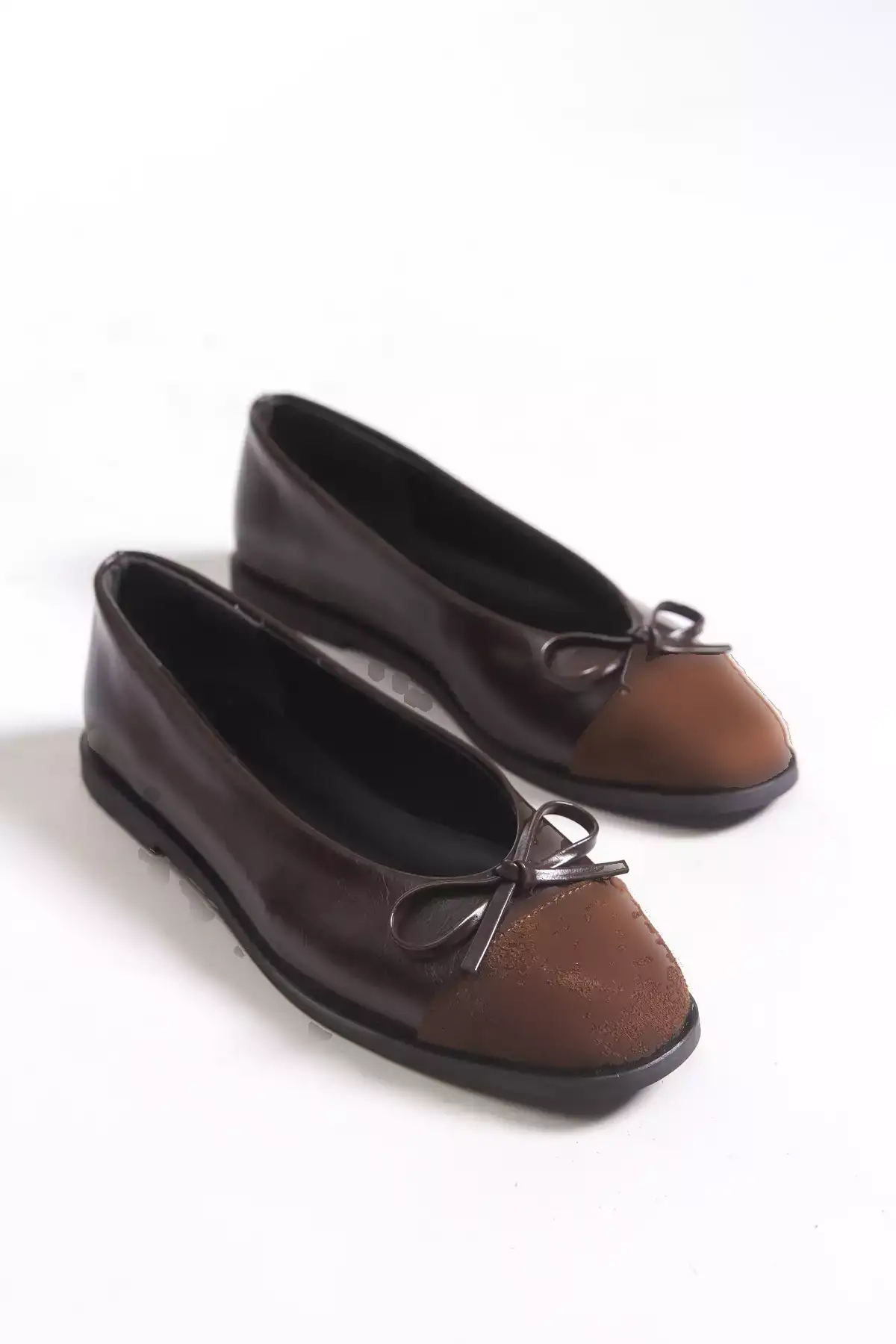 کفش زنانه بابل کد 0012098 چرم قهوهای برند Riccon - 983028559