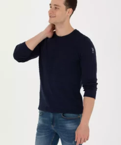 پلیسه مردانه یقه دار اسلیم فیت ورزشی یو.اس. پولو مدل G081GL0TK.000.1678308 پورتر برند U.S. Polo Assn. - 770425989