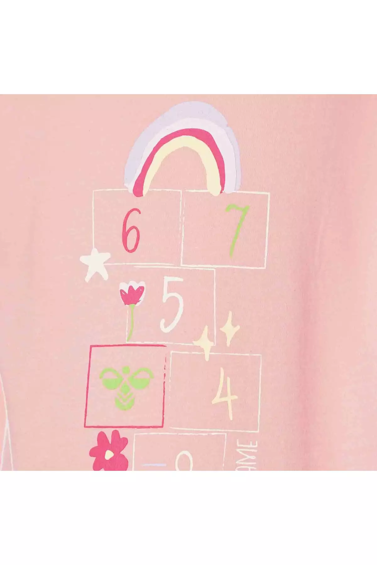 تیشرت بچگانه صورتی Hmlmolly SS مدل ۹۱۱۹۹۰-۹۸۲۴ برند hummel - 858558947