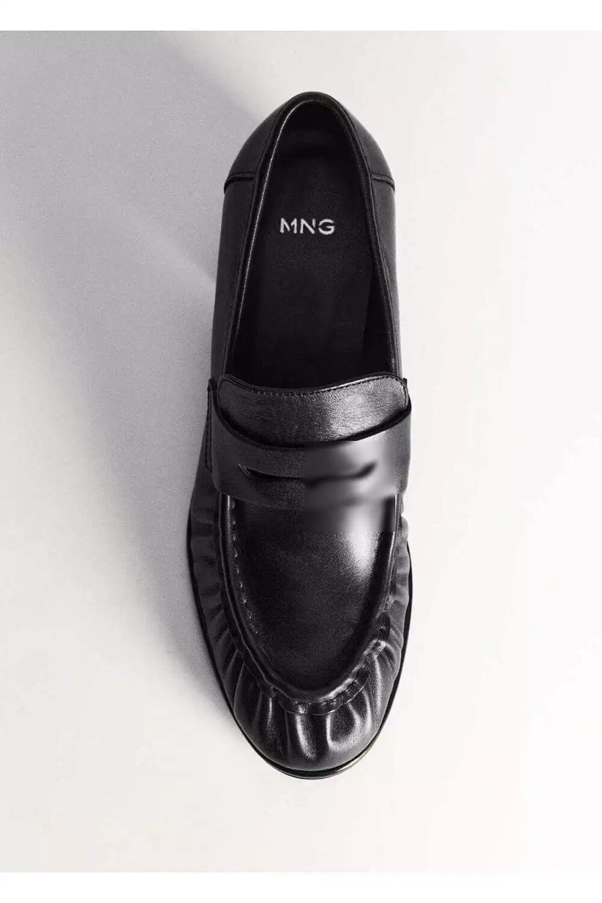 کفش چرم پاشنهدار با بند برند MANGO - 849640335