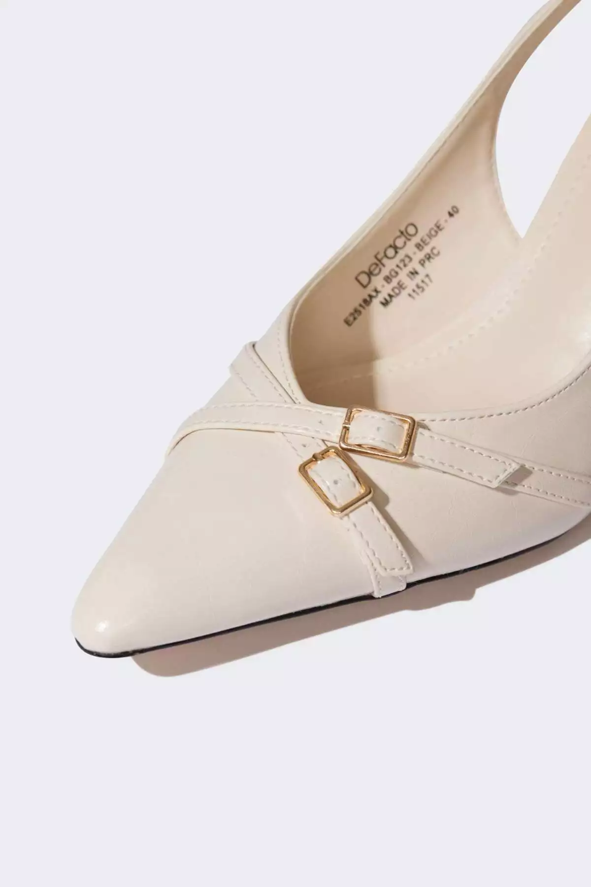 پوتین پاشنهدار مصنوعی زنانه با کفه بلند مدل E2518AX25SM برند Defacto - 922279674