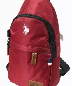 کیف سینه‌ی Plevr 23750، چرم قرمز، مناسب برای دوش و کمر برند U.S. Polo Assn. - 790204948