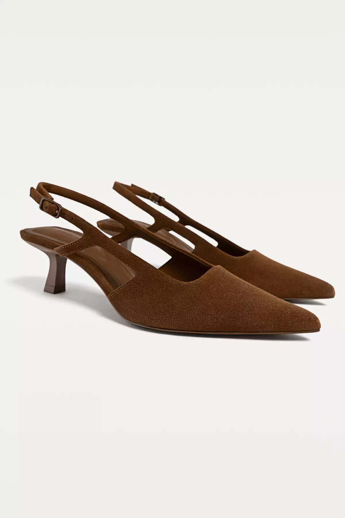 پوتین کوتاه با پاشنه تیز و جیر برند Stradivarius - 894532972