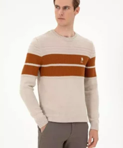 کاپشن بافتنی مردانه آمریکایی پولو آسینیشن برند U.S. Polo Assn. - 897376779