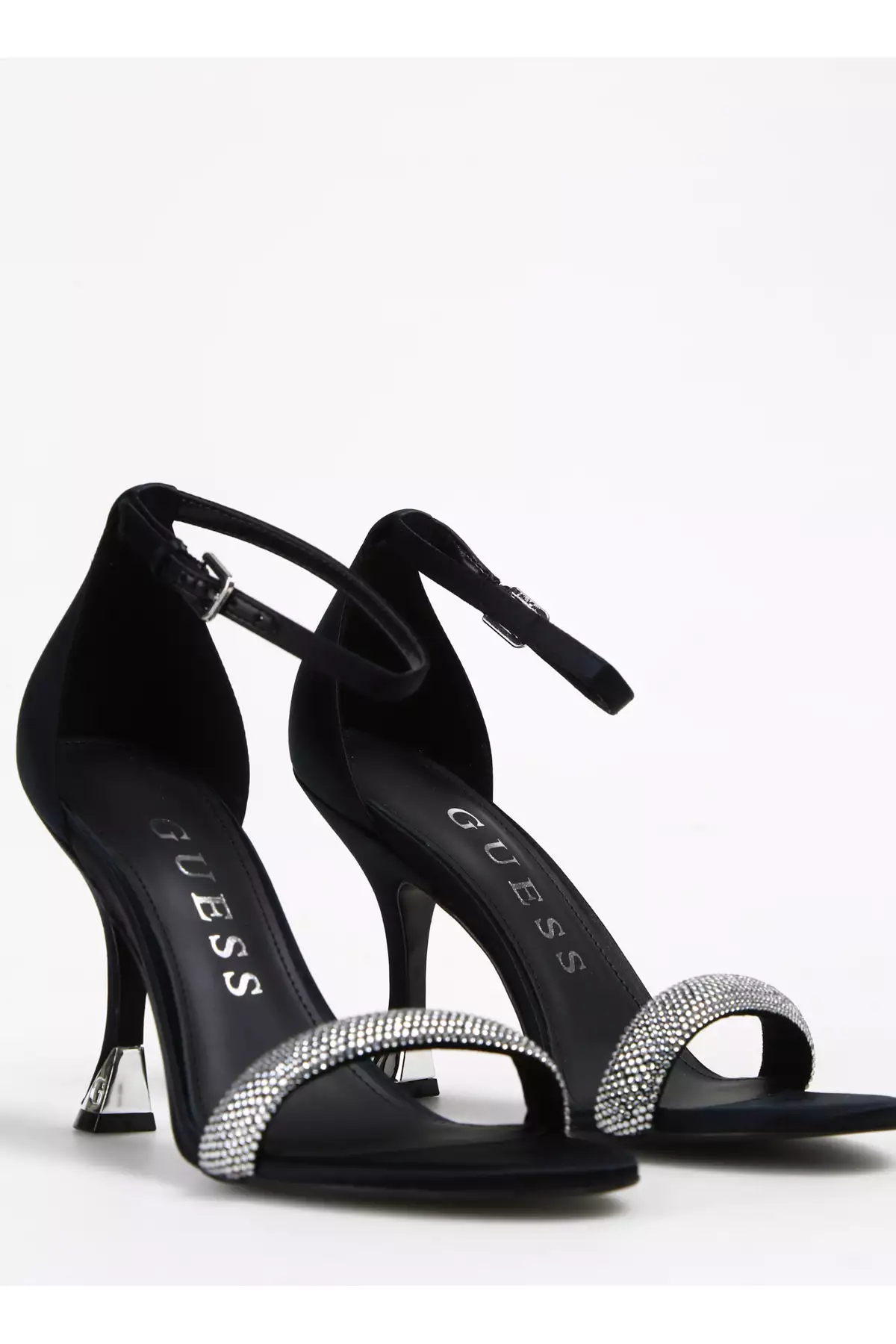 کفش پاشنهبلند زنانه مشکی FLPKBCSAT03 برند Guess - 801996327