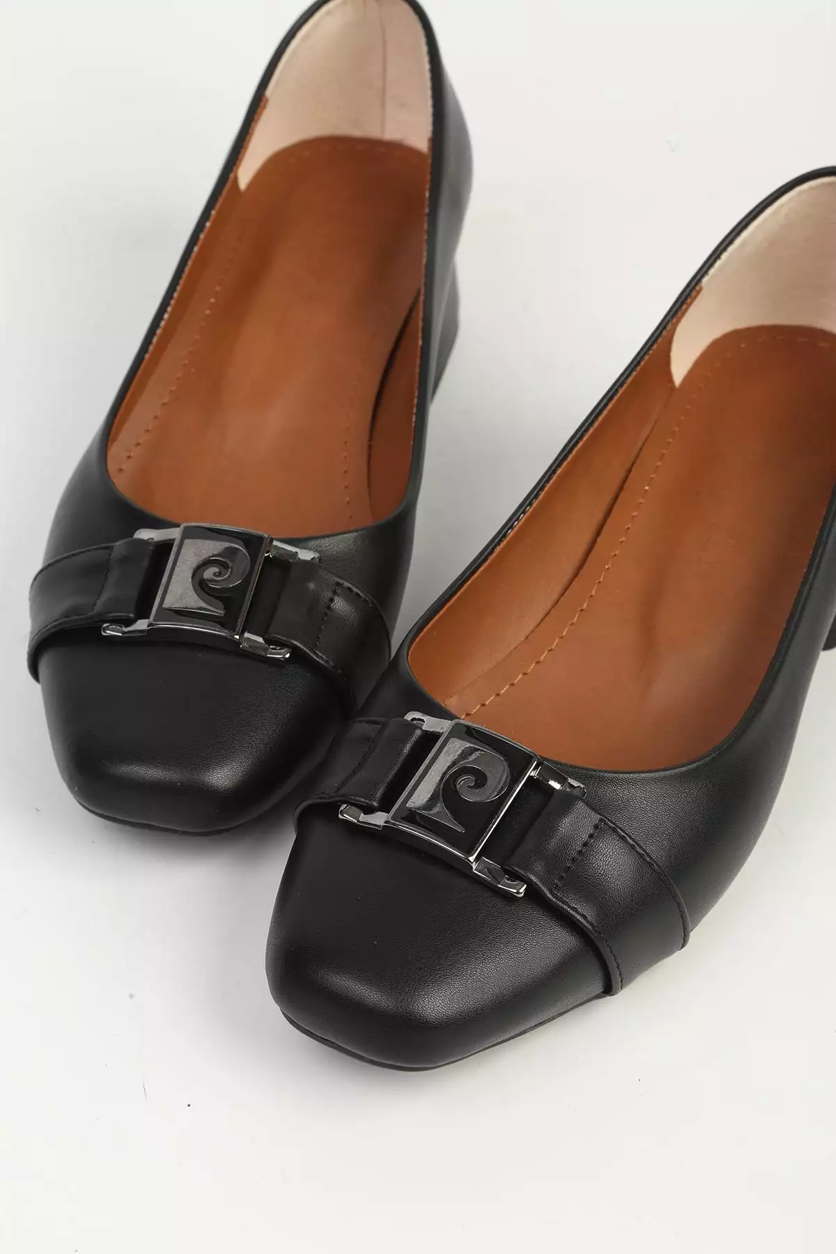 کفش پاشنه بلند مشکی PC-55151 برند Pierre Cardin - 987834165