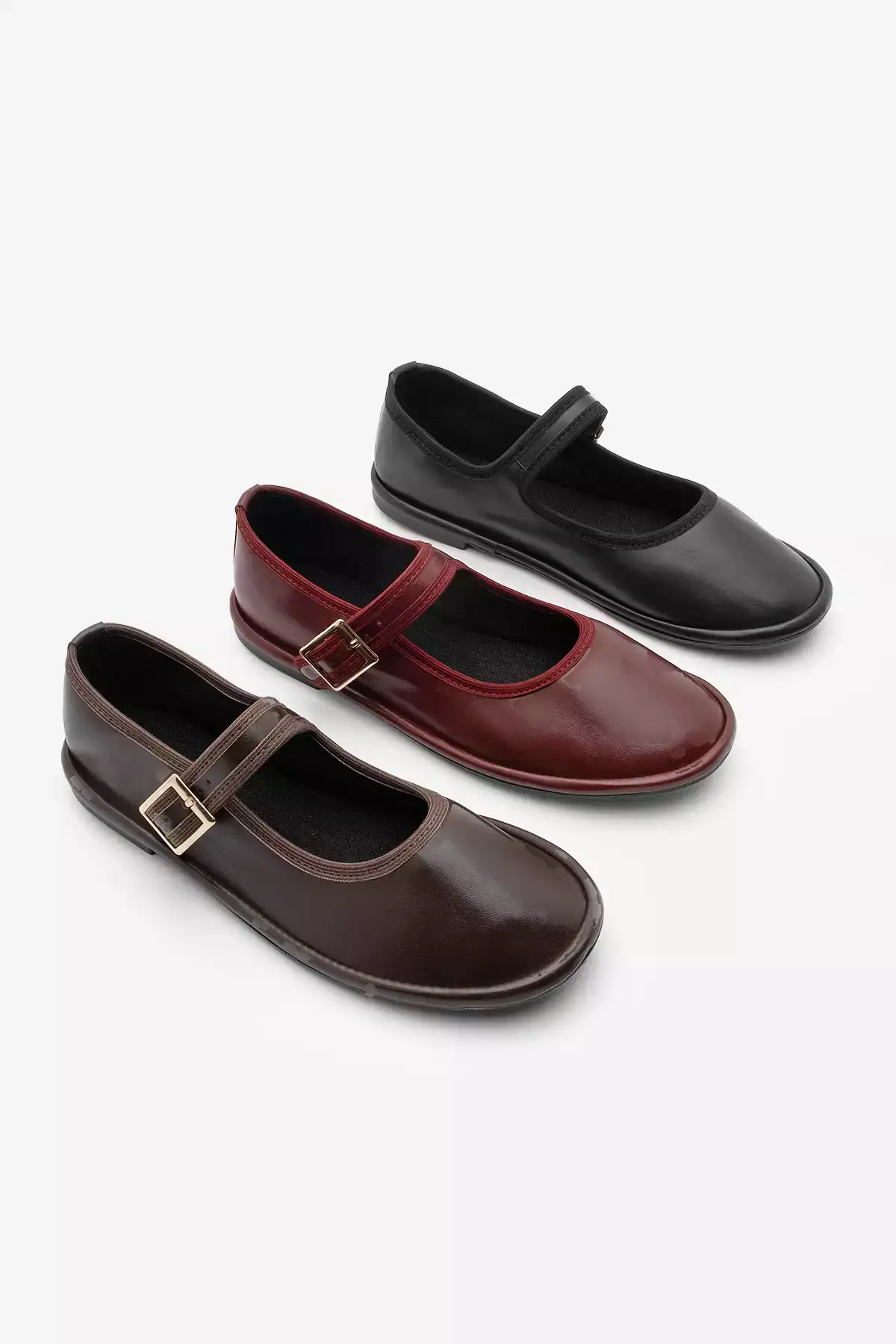 بافت زنانه بنددار لوناری مشکی برند Marjin - 929117040