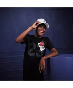 تیشرت روزمره مشکی کودکان جدید با برچسب جردن برند Nike - 927865559