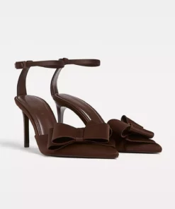 کفش‌های پاشنه‌بلند با پاپیون برند Stradivarius - 956812124