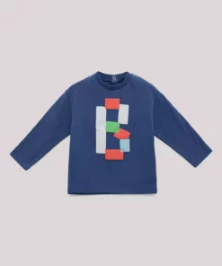 بندیک مردانه نوزاد تیشرت آبی تیره برند GB Baby - 849940505