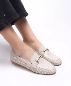 پاپوش زنانه وینلینا 0012093 کرم برند Riccon - 900651239