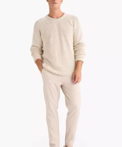 پلیور بافتنی یقه گرد فیت استاندارد E0992AX24WN برند Defacto - 883760364