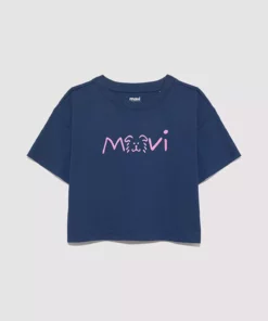 تیشرت آبی تیره با طرح سگ / برش آزاد و راحت 7610363-87737 برند Mavi - 958018508