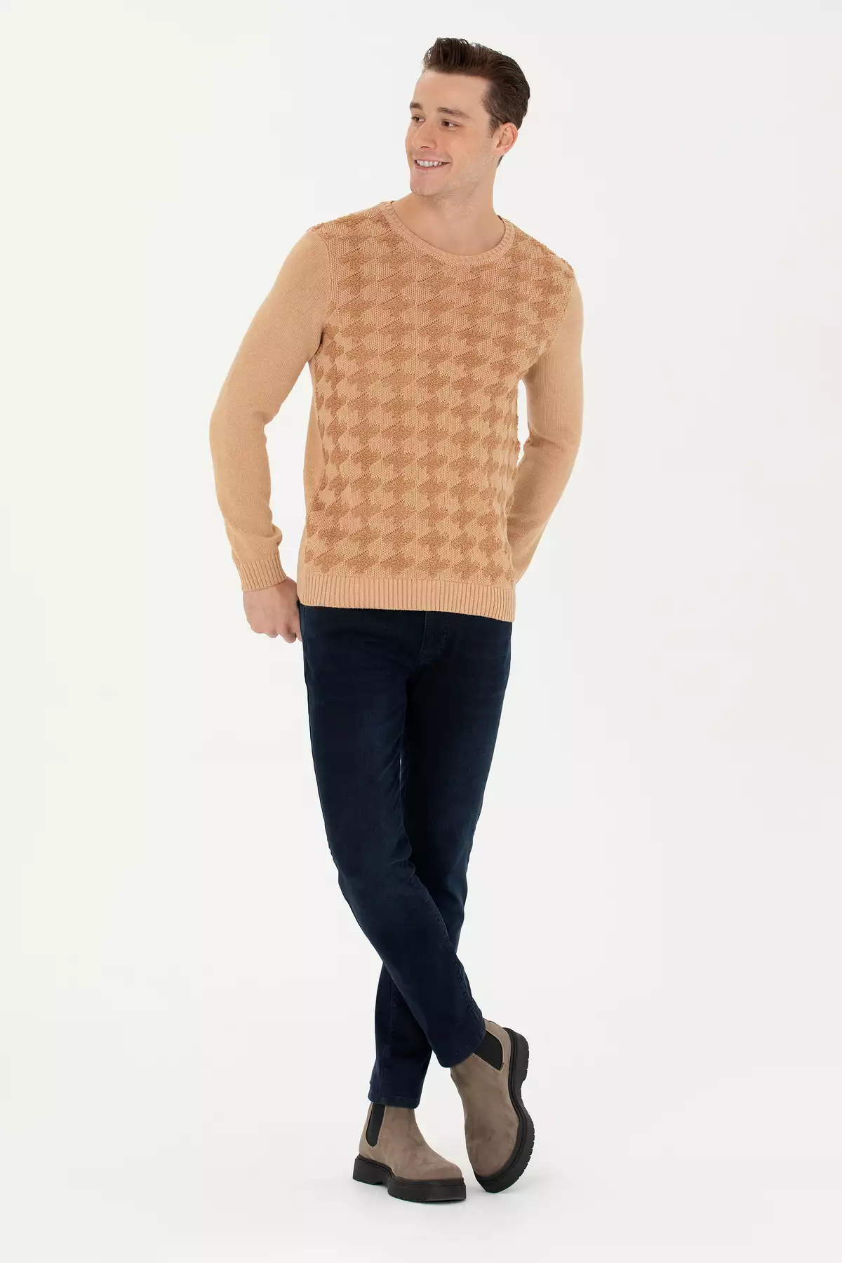 کاپشن مردانه ترکیبی شن 50270996-VR123 برند U.S. Polo Assn. - 838867767