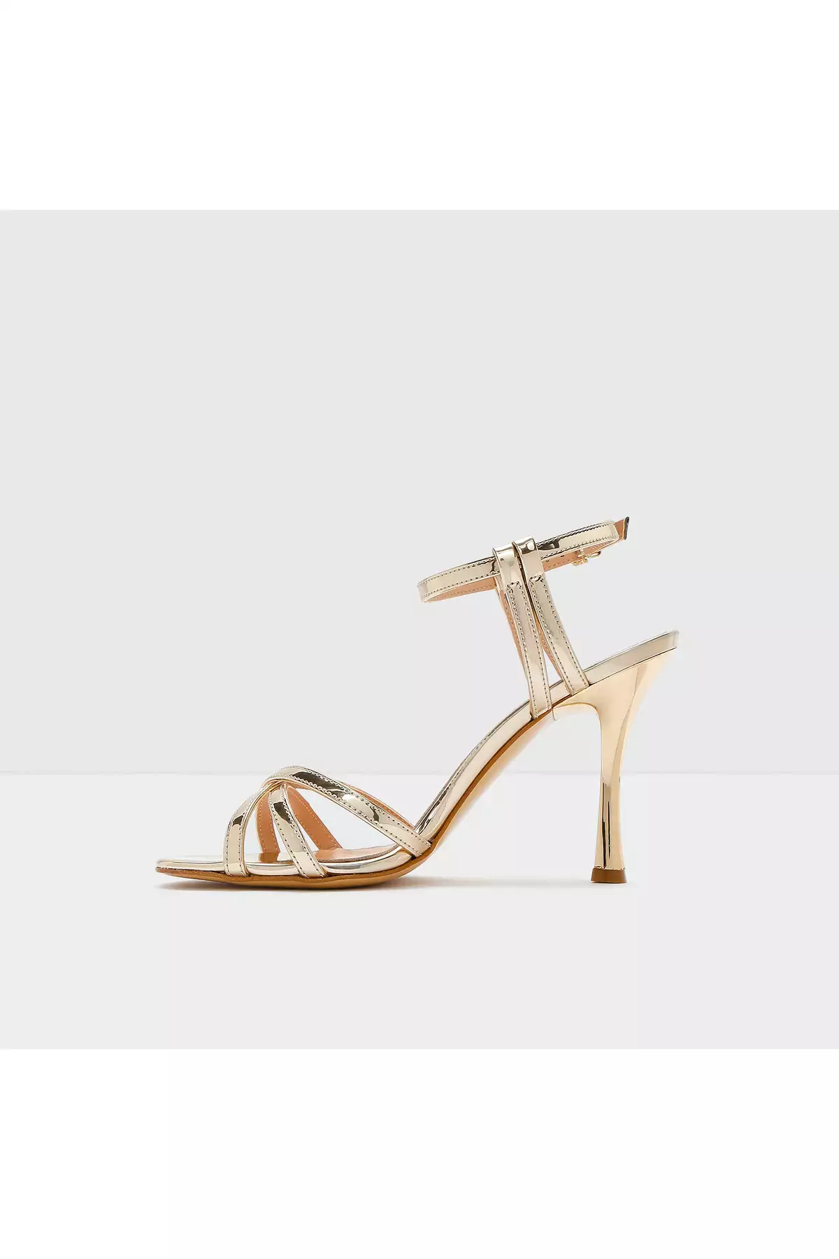 ANIDA-TR - صندل مجلسی زنانه پاشنه بلند طلایی برند Aldo - 921362796