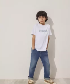 تی‌شرت سفید با لوگو چاپی / فیت معمولی 6610286-620 برند Mavi - 903167542