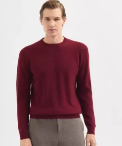 کاپشن بافت مردانه-Regular-Fıt-قرمز تیره برند Karaca - 865248440