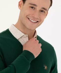 کُت پایه سبز مردانه 50269006-VR054 برند U.S. Polo Assn. - 779525374