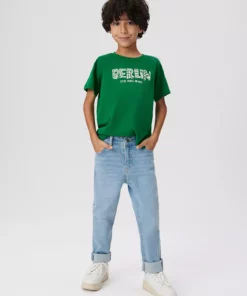 تی‌شرت سبز با چاپ برلین، نوع عادی (Regular Fit) 6610133-85916 برند Mavi - 751124644