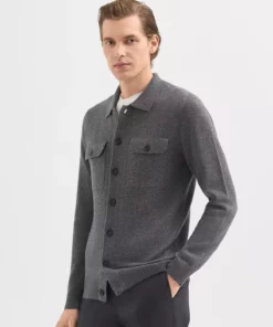 کاپشن بافتنی مردانه-Regular Fit-طوسی برند Karaca - 885514087