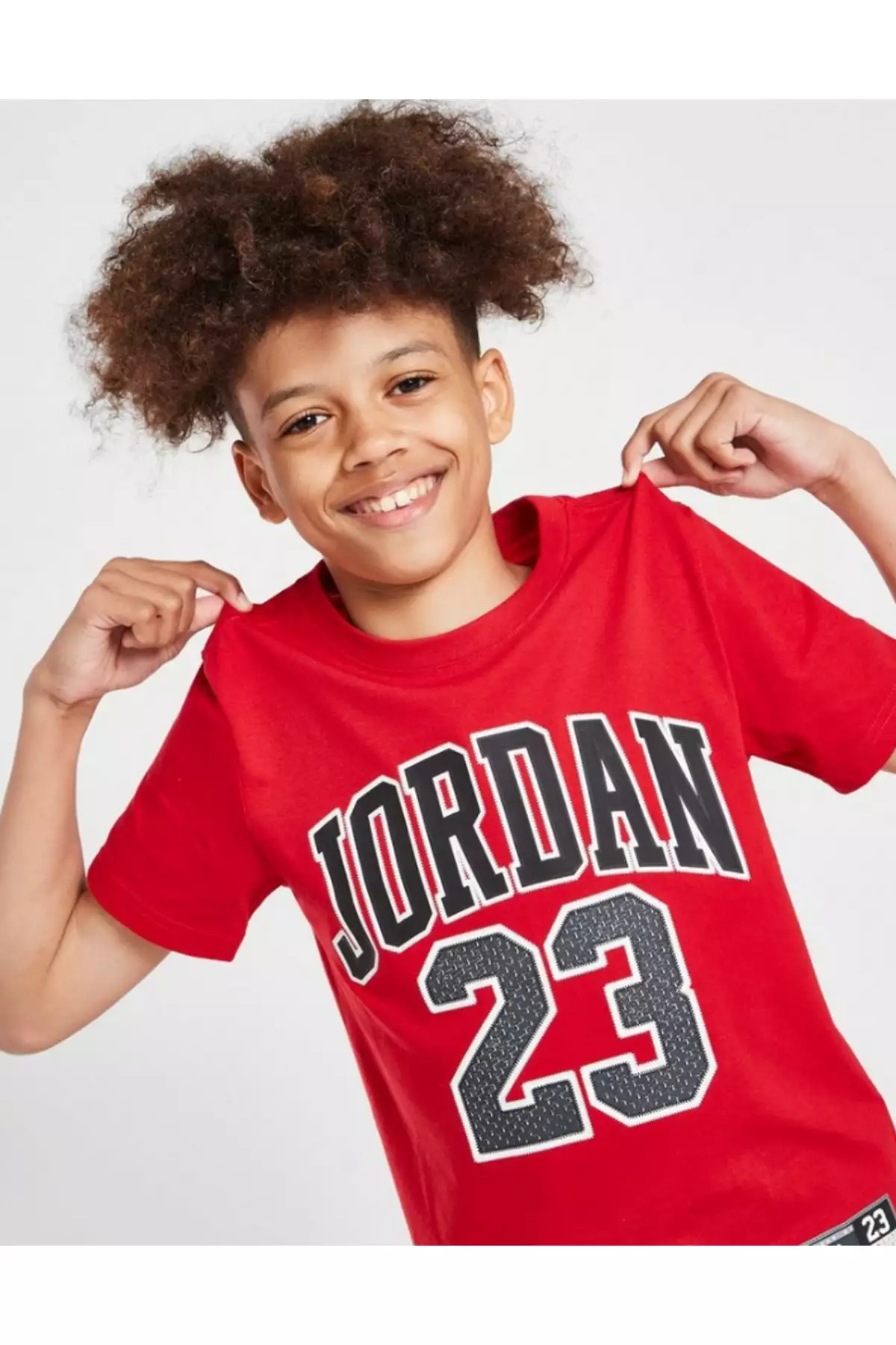 تیشرت تمرینی پرواز بچگانه جردن مدل ۹۵A088-R78 رنگ قرمز برند Nike - 470726596