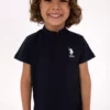 تی‌شرت یقه گرد سرمه‌ای مخصوص پسرانه شماره 50314940-VR033 برند U.S. Polo Assn. - 979224181