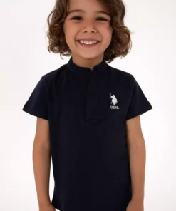 تیشرت یقه گرد سرمهای مخصوص پسرانه شماره 50314940-VR033 برند U.S. Polo Assn. - 979224181