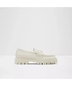 منا - کفش تخت زنانه چرم مصنوعی سفید برند Aldo - 748133591