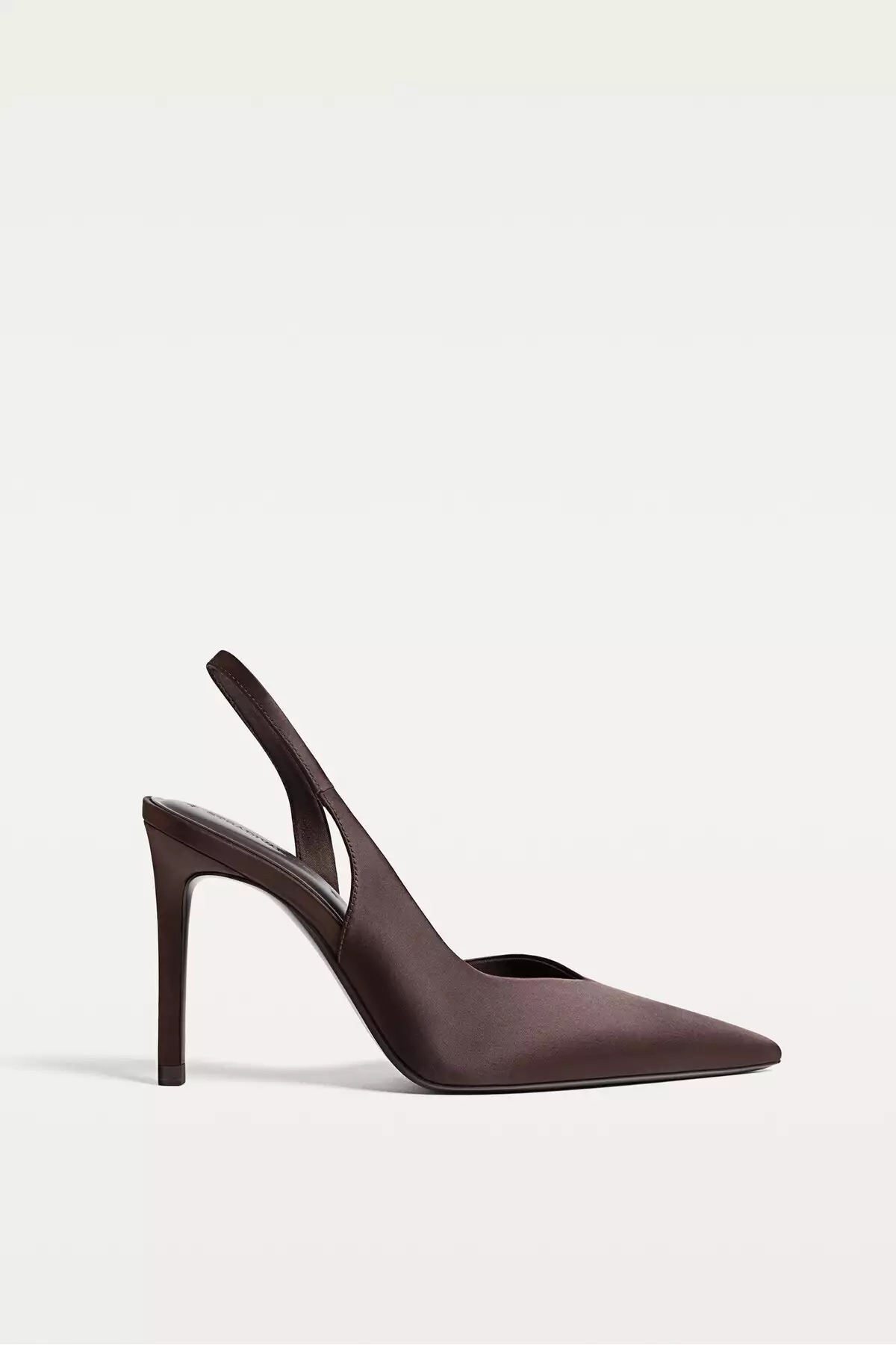 کفش پاشنهدار با ظاهر ساتن برند Stradivarius - 922371209