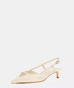 کفش پاشنه بلند زنانه JESSON2 رنگ کرم برند Guess - 942952958