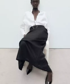 کفش پاشنه بلند گربه‌ای برند روگان برند MANGO - 977564617