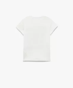 تی‌شرت کوتاه‌سر آستین گردن‌گرد پنبه‌ای با طرح توت فرنگی برند Koton - 943668008