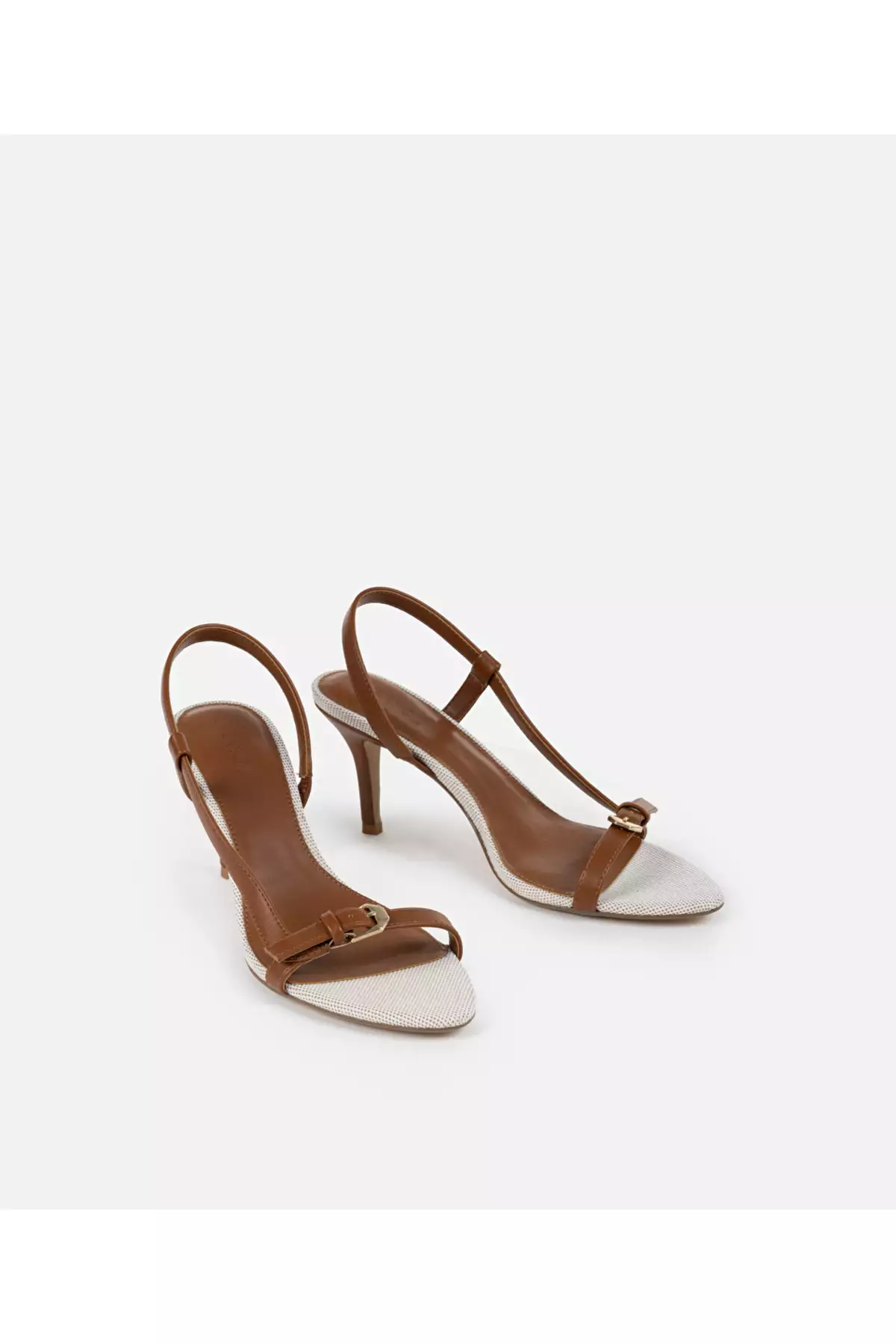 کفش پاشنهبلند با سگک فلزی مینیمالیستی برند İpekyol - 927812554