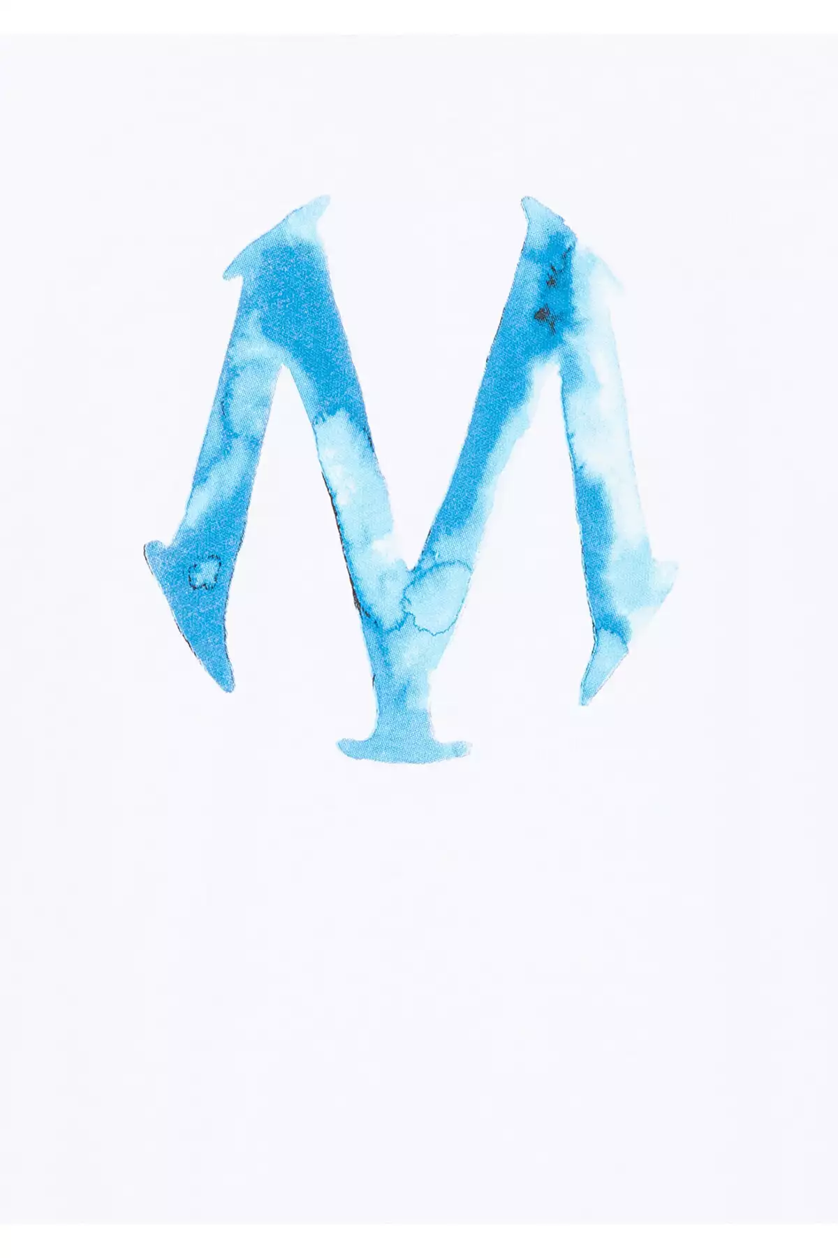 تیشرت سفید با طرح لوگو ممهور / برش معمولی 6610063-620 برند Mavi - 353732260