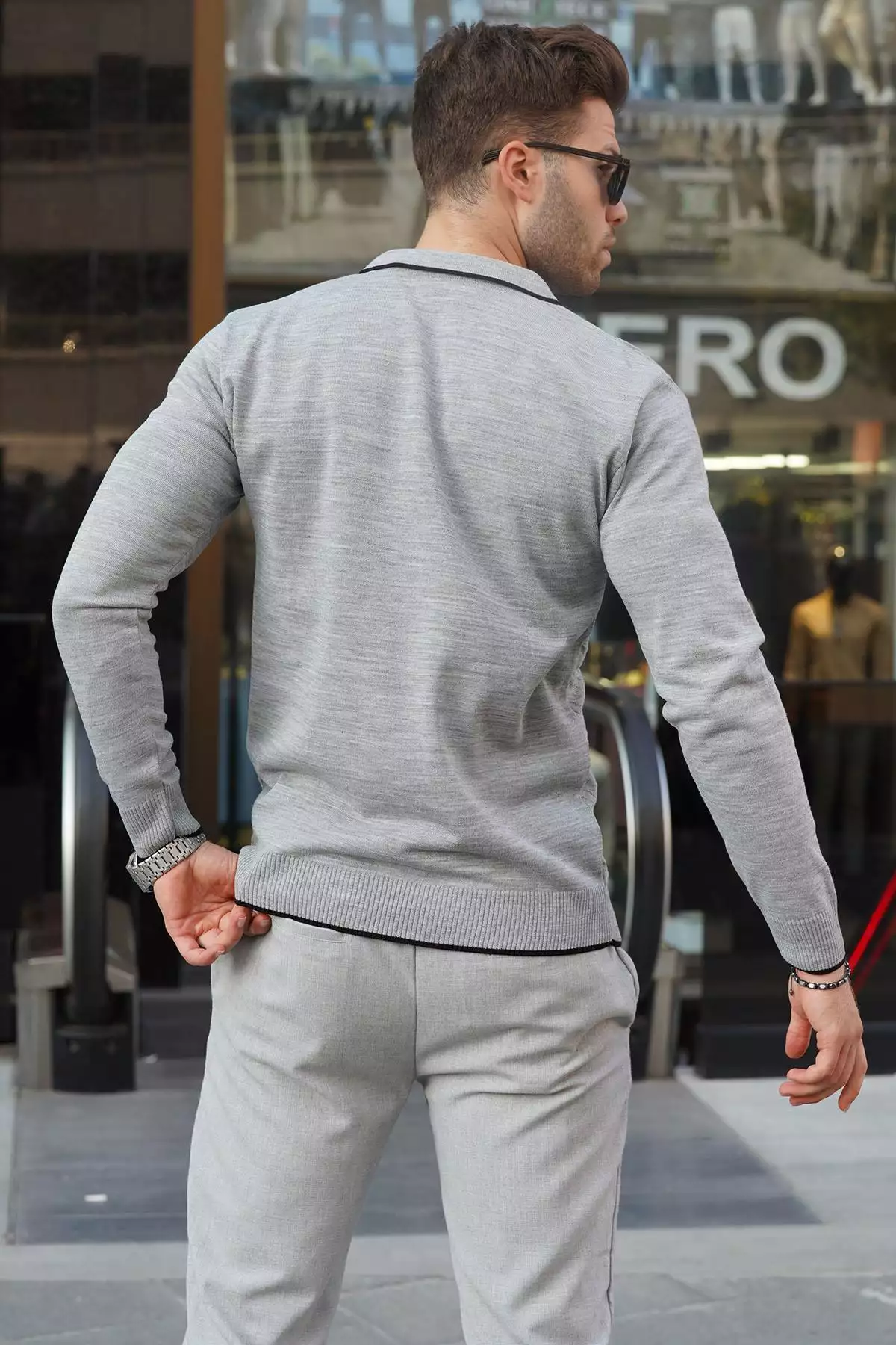 کاپشن مردانه با زیپ جلو کیفی 6824 برند Madmext - 755134798