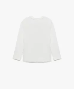 تی‌شرت چاپی یکنوع با یقه گرد و آستین بلند از جنس پنبه برند Koton - 973531353