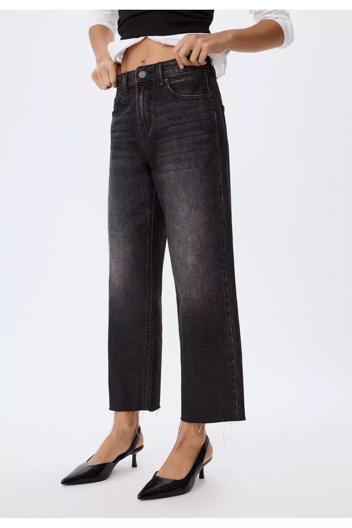 کفش پاشنهدار پایهای برند Stradivarius - 956810088