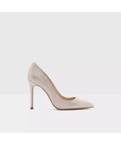 لورا - کفش پاشنه بلند زنانه طلایی برند Aldo - 899282394