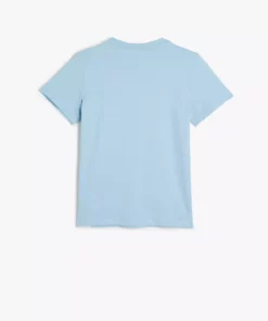 تی‌شرت ساده با طرح سرفینگ و یقه گرد کوتاه آستین از جنس پنبه برند Koton - 894466041