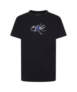 تیشرت کودک پنبهای مشکی با چاپ پشت جردن 95D740 برند Nike - 1038096729