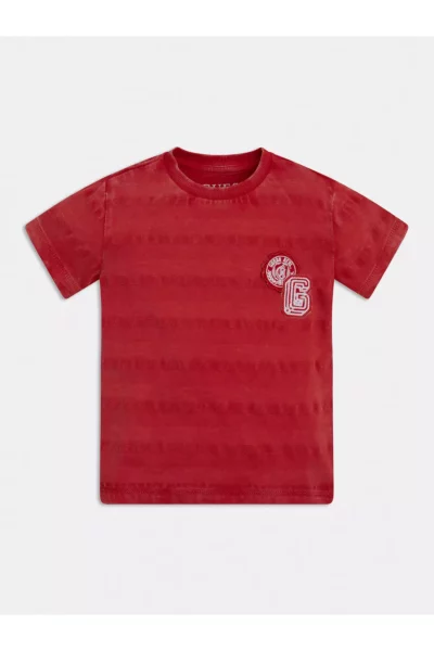 تی‌شرت معمولی بافندگی ژاکارد بچه‌گانه برند Guess - 941149561