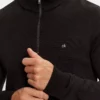 کاپشن یقهدار مشکی مردانه نرمال کازاک K10K113748BEH برند Calvin Klein - 865259630