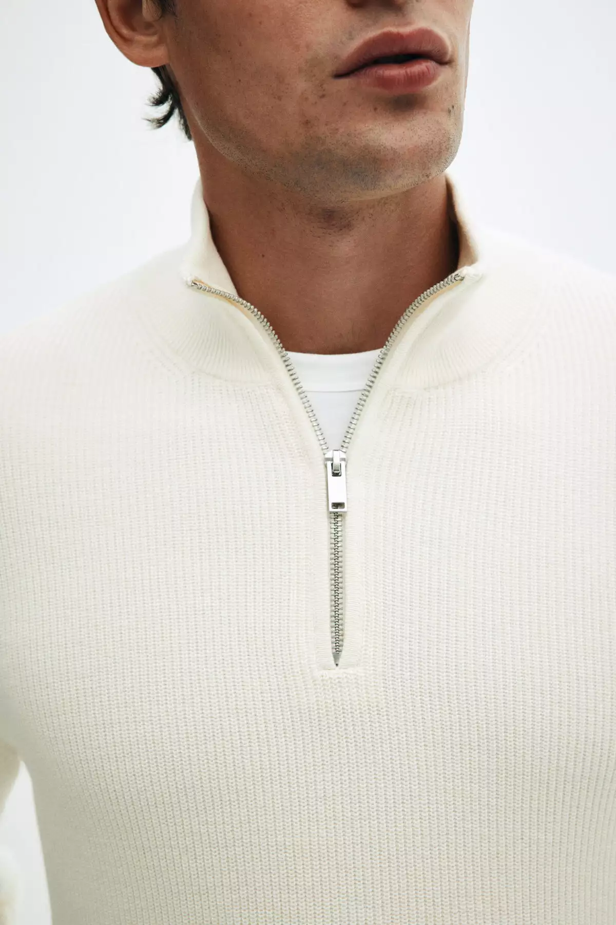 پلیور نیم زیپ با فیت معمولی برند H&M - 953652136