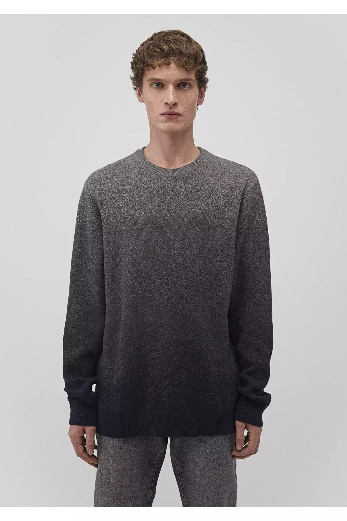 کاواز گرانوی یقه دوچرخهای خاکستری، اندازه باریک / دار کُش 070779-34686 برند Mavi - 168286486