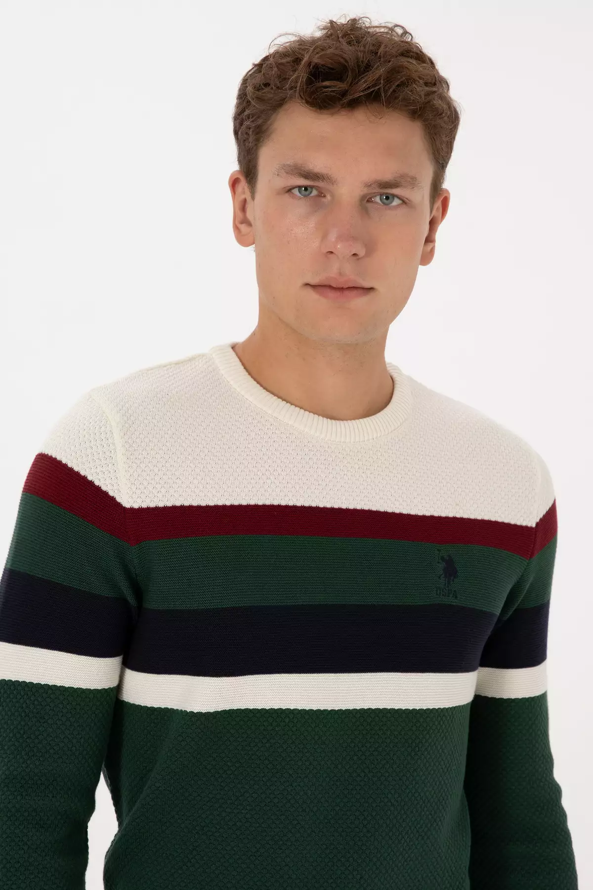 کرم تیره سبز مردانه 50308234-VR079 برند U.S. Polo Assn. - 1034257465