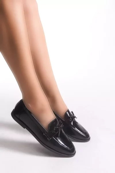 کفش زنانه بابت 001295 کفش بابت پوست مشکی برند Riccon - 983028601