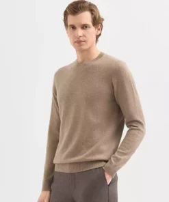 پالتوی بافتنی مردانه استاندارد - بژ برند Karaca - 865248505