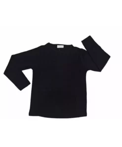 بلوز آستین بلند یقه گرد ساده با پارچه کشی و راحت برند özdemirli bebe - 141714134