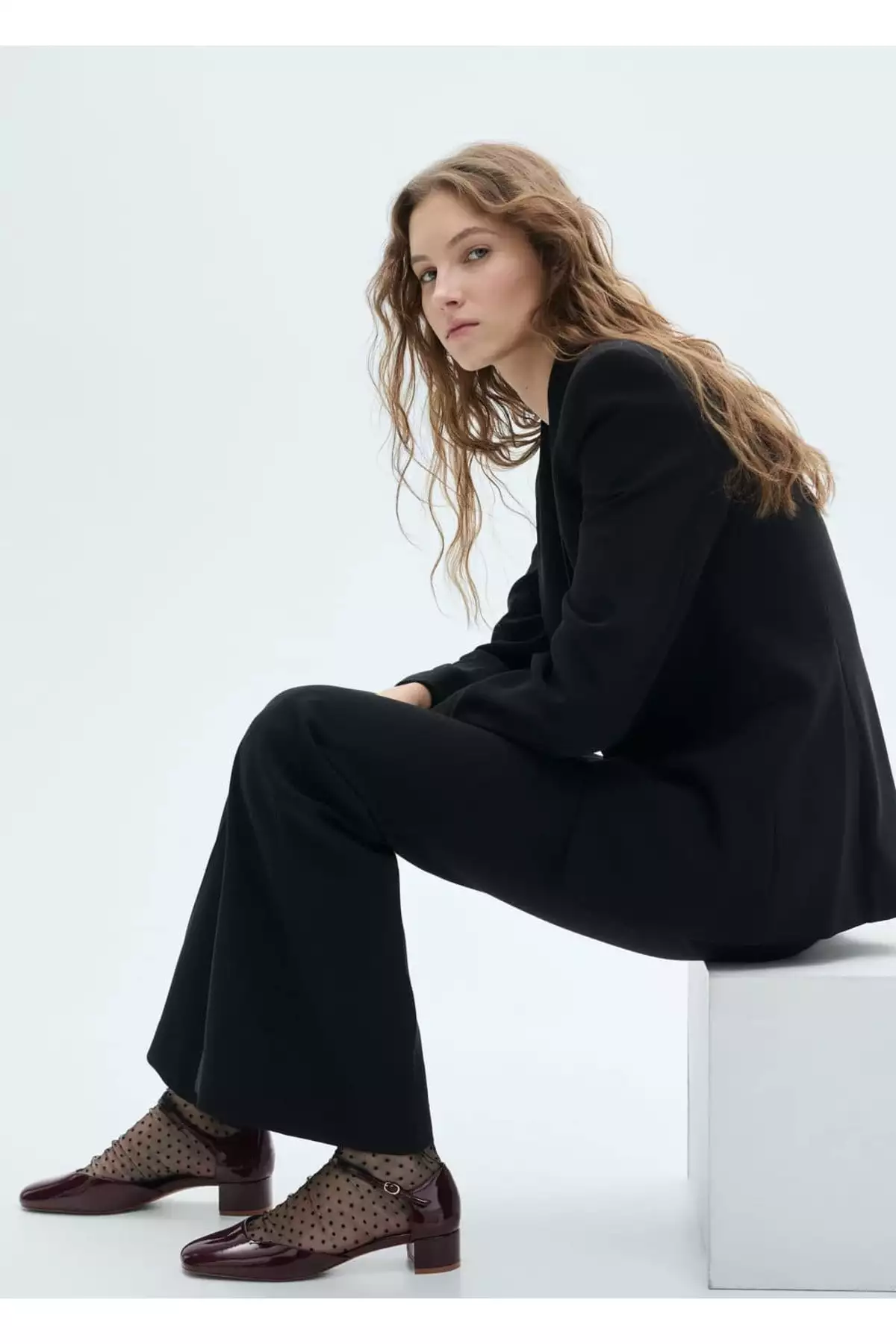 کفش پاشنهبلند براق برند MANGO - 885220371